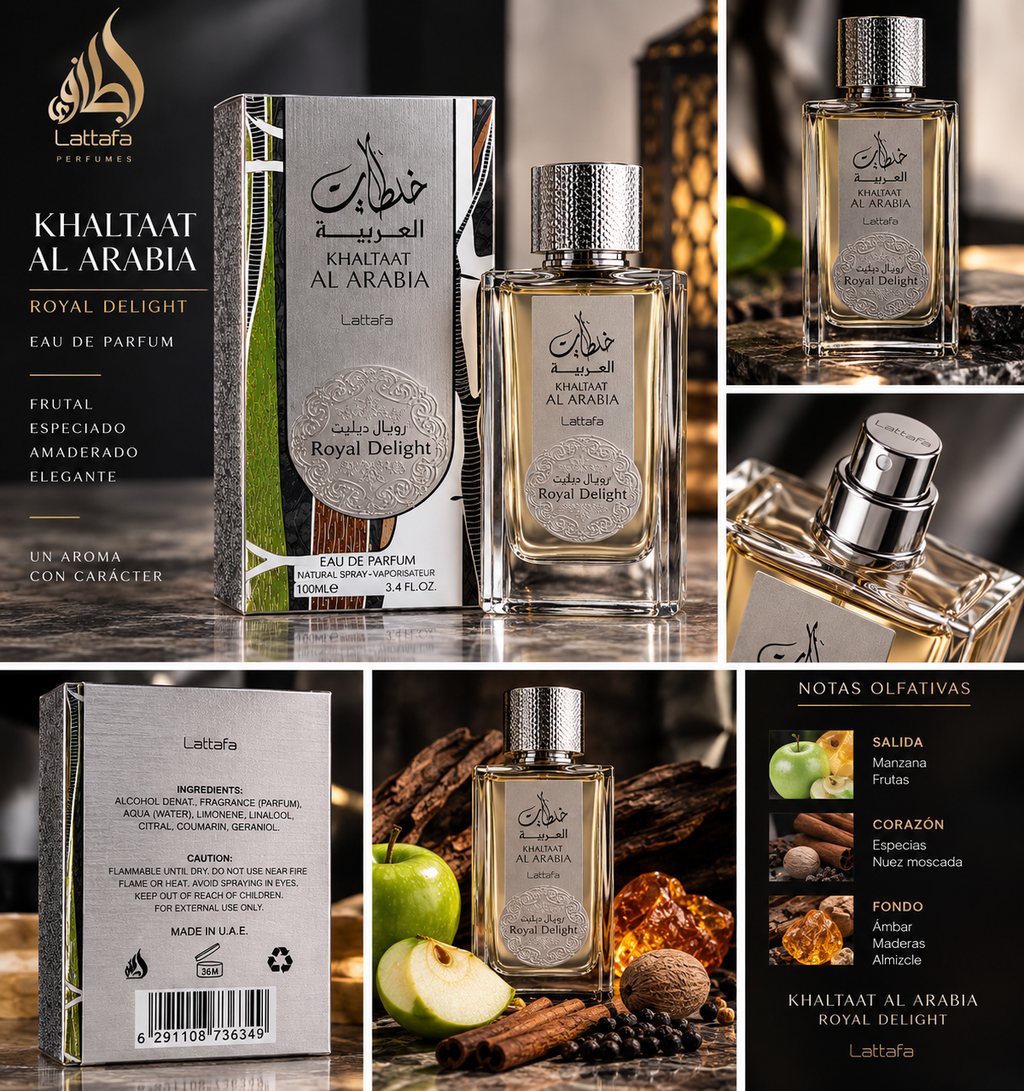 Khaltaat Al Arabia Royal Delight – Lattafa Eau de Parfum 100 ml