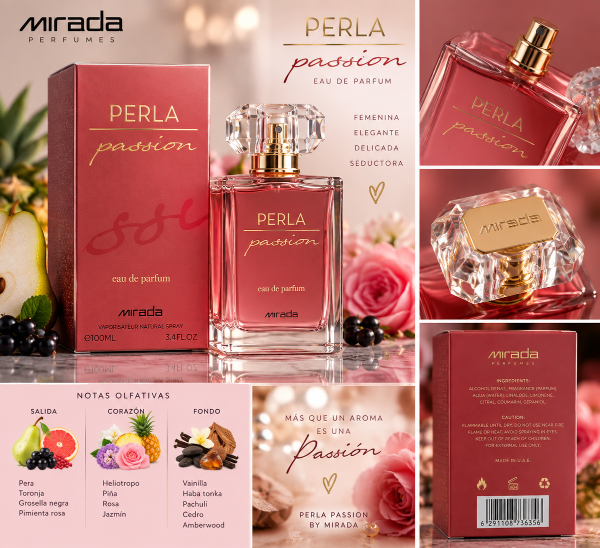 Perla Passion – Mirada Eau de Parfum 100 ml