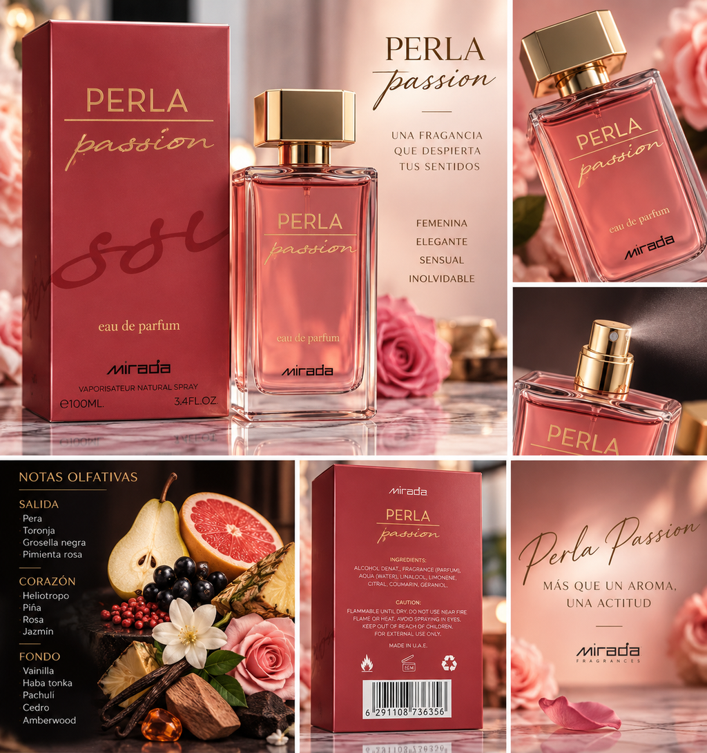 Perla Passion – Mirada Eau de Parfum 100 ml