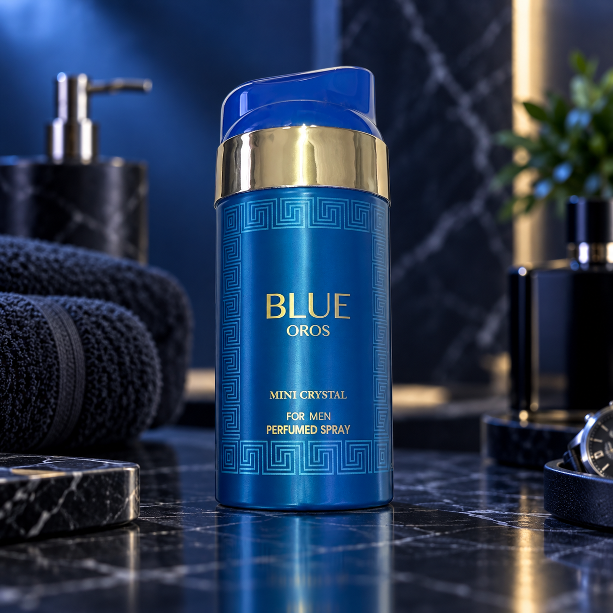 Blue Oros – Mini Crystal Body Spray for Men