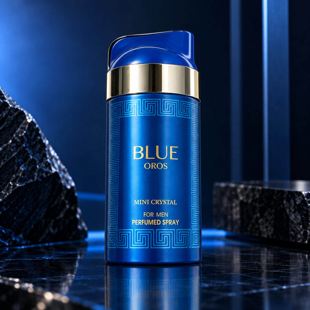 Blue Oros – Mini Crystal Body Spray for Men