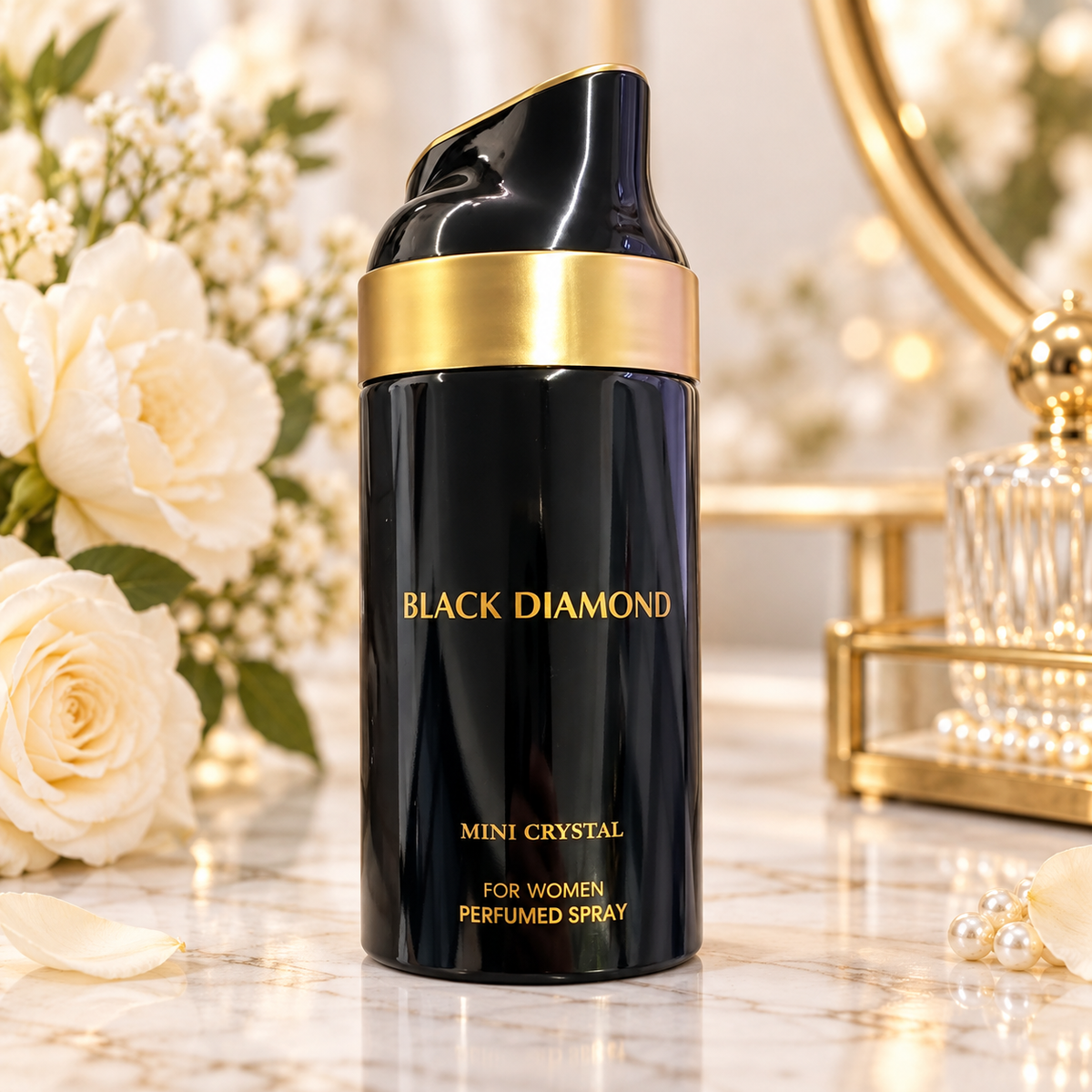 Black Diamond – Mini Crystal Body Spray for Women