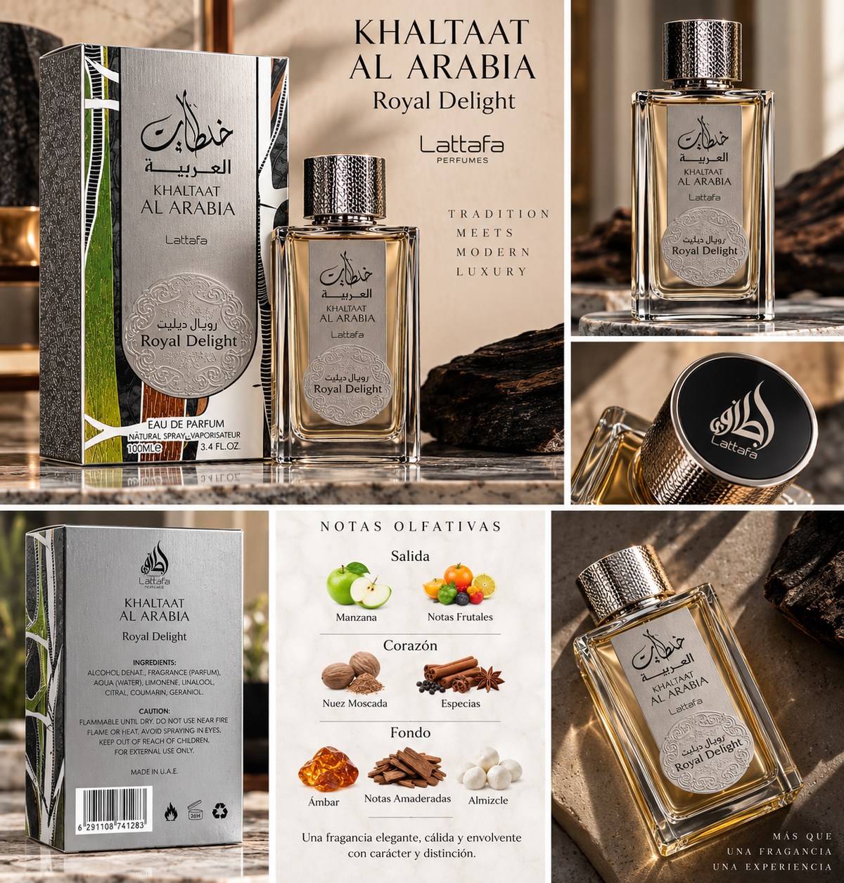 Khaltaat Al Arabia Royal Delight – Lattafa Eau de Parfum 100 ml