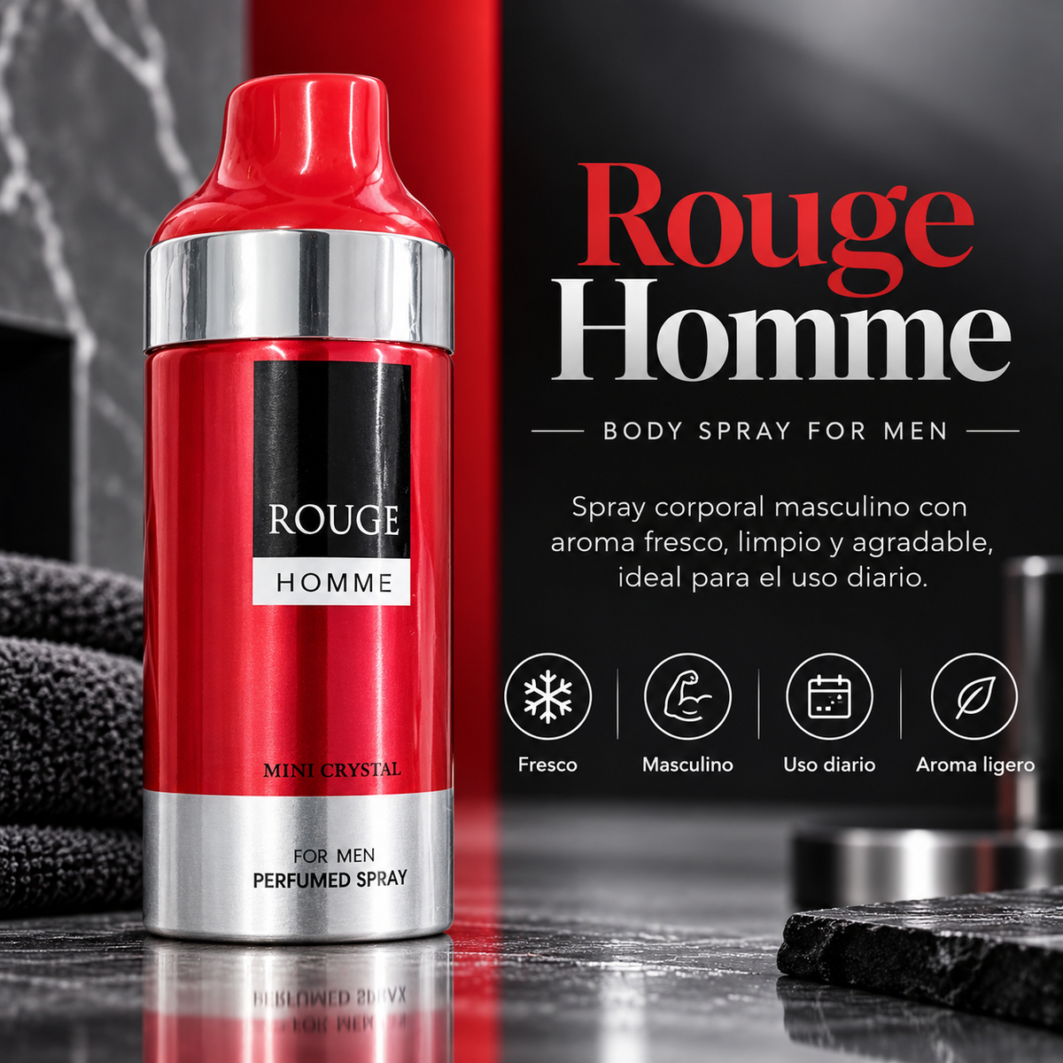 Rouge Homme – Body Spray for Men