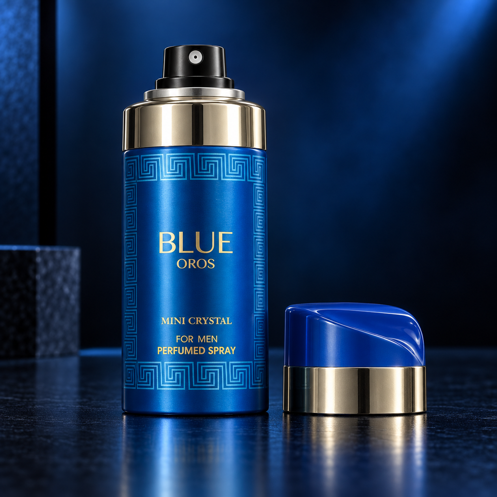 Blue Oros – Mini Crystal Body Spray for Men