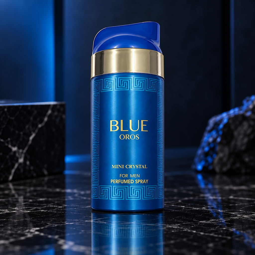 Blue Oros – Mini Crystal Body Spray for Men