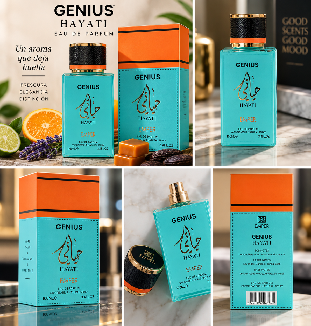 Genius Hayati – Emper Eau de Parfum 100 ml Men
